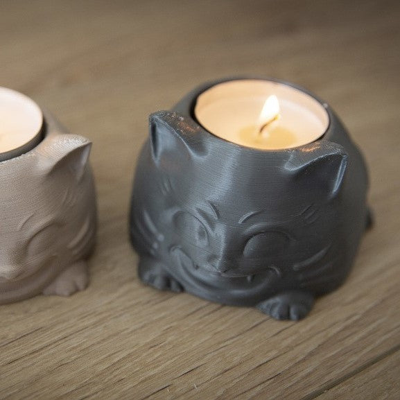 Wild Cat Tealight Holder