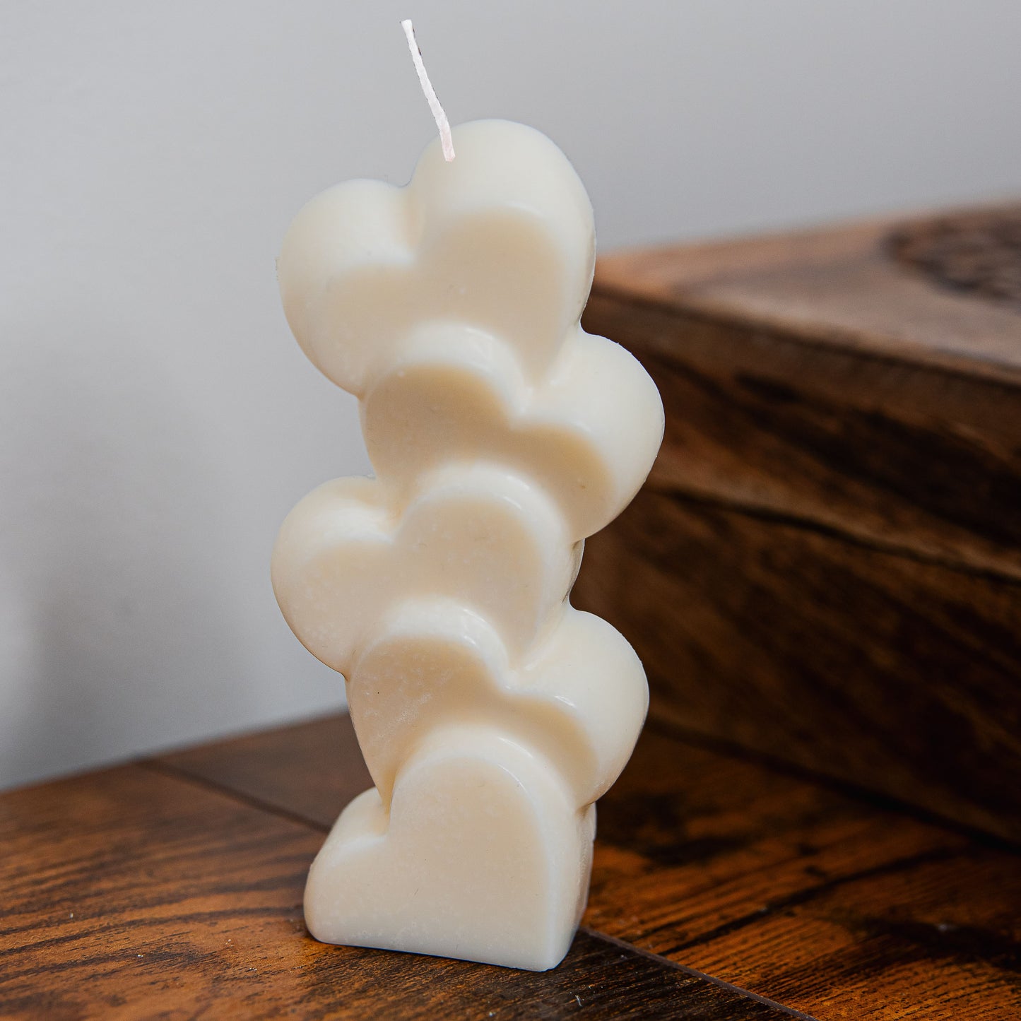Heart shaped Tower Candle - Cute Scented candles