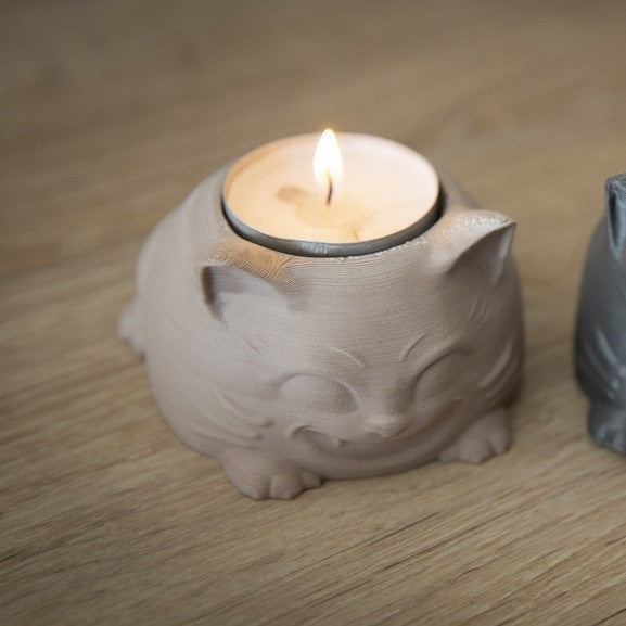 Wild Cat Tealight Holder