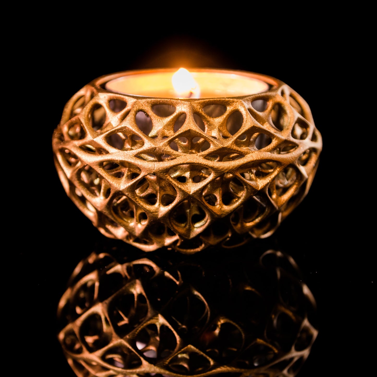 Basket Shaped Tealight Holder