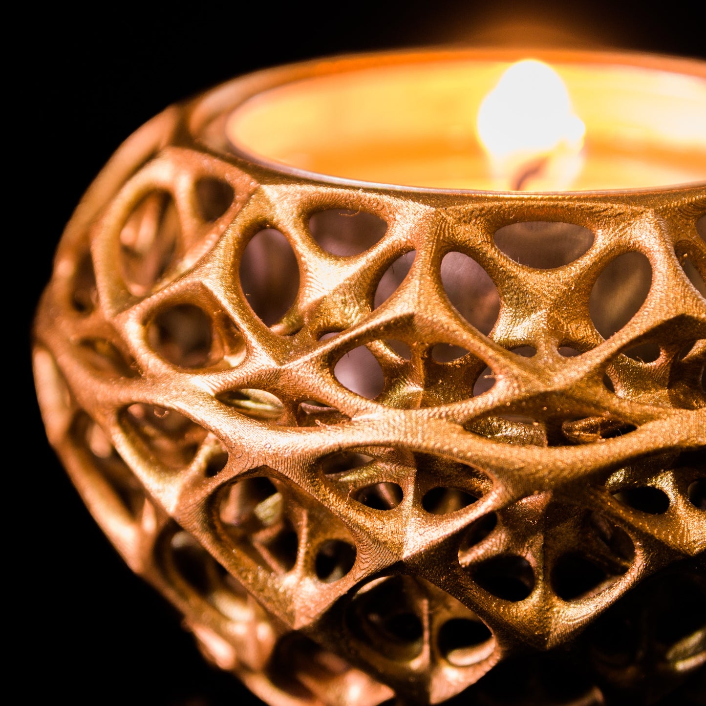 Basket Shaped Tealight Holder