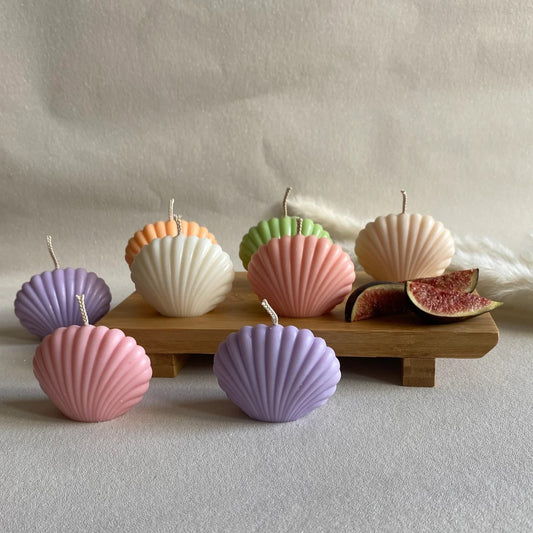 Seashell Candle