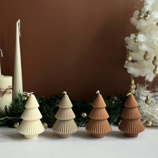 Simple Christmas Tree Candle