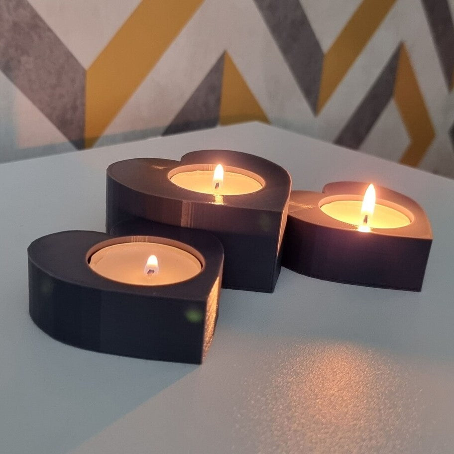 Warm Heart Tealight Holder